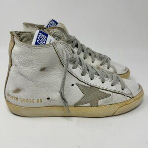 Golden Goose Leather francy hi top Sneakers size 35